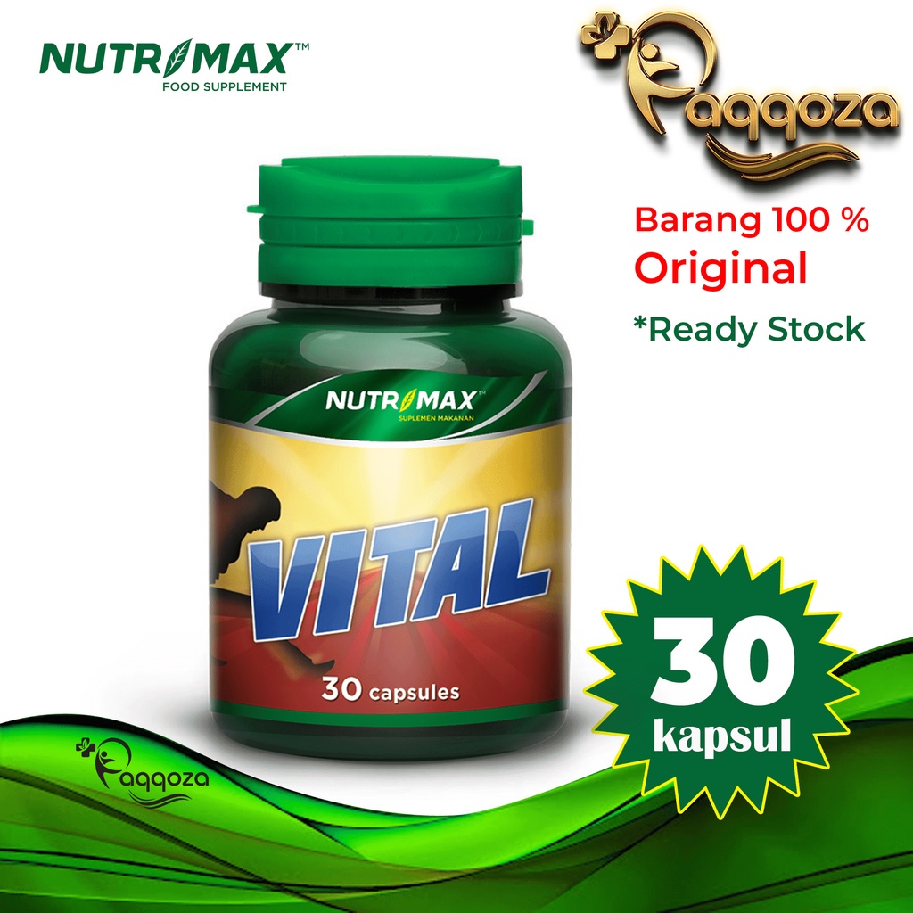 Jual Vital Nutrimax 30 Naturecaps Membantu Mengatasi Anemia Karena ...