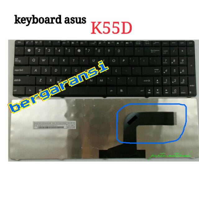 Keyboard asus K55D