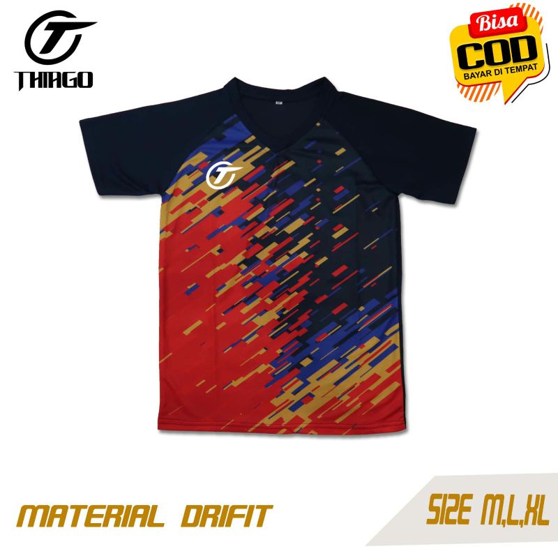 SPORTONE/KAOS BOLA VOLI/KAOS BULUTANGKIS/KAOS BADMINTON/JERSEY OLAHRAGA DRIFIT