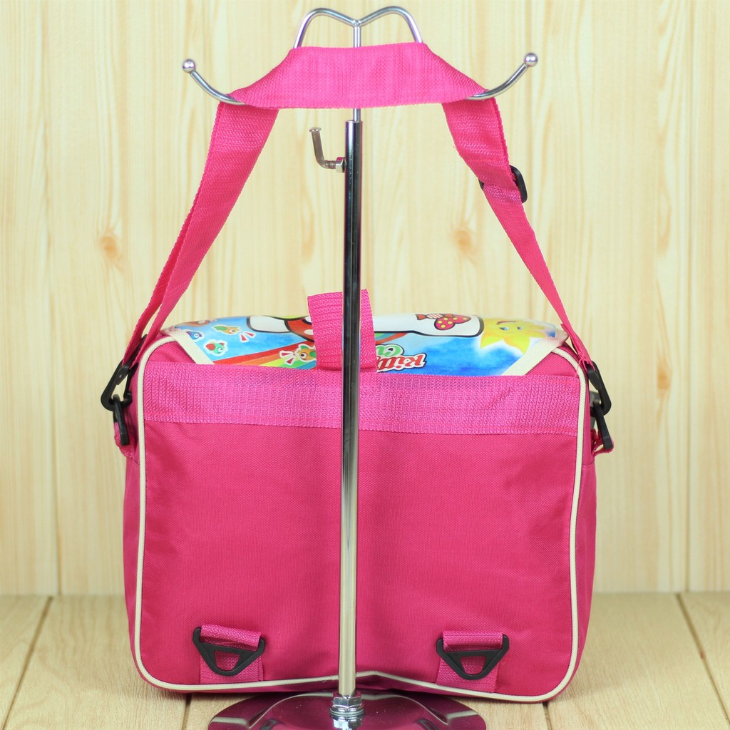 FASHION KIDS BAG Tas Selempang Anak Perempuan Ransel Sekolah 2in1 Hello Kitty Pink Lucu Murah Meriah