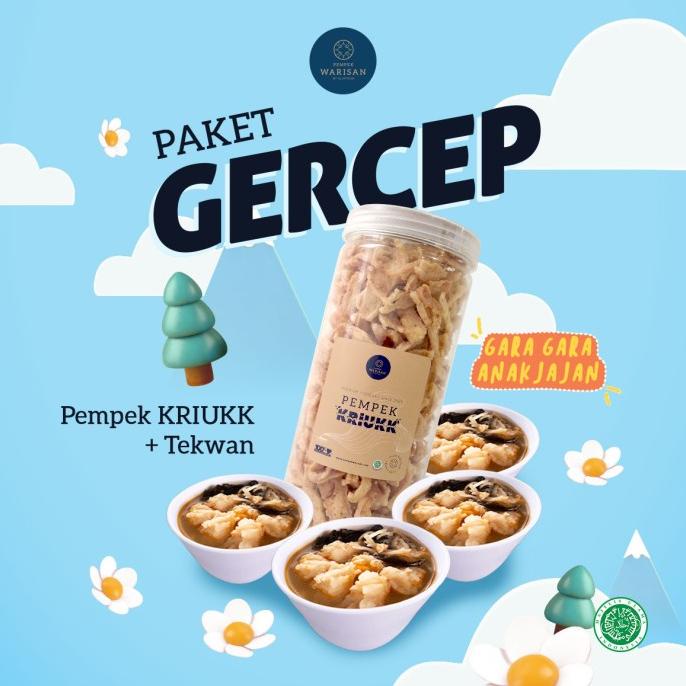 

Pempek warisan enak nikmat (frozen) - paket gercep - PPG2 ---NEW---