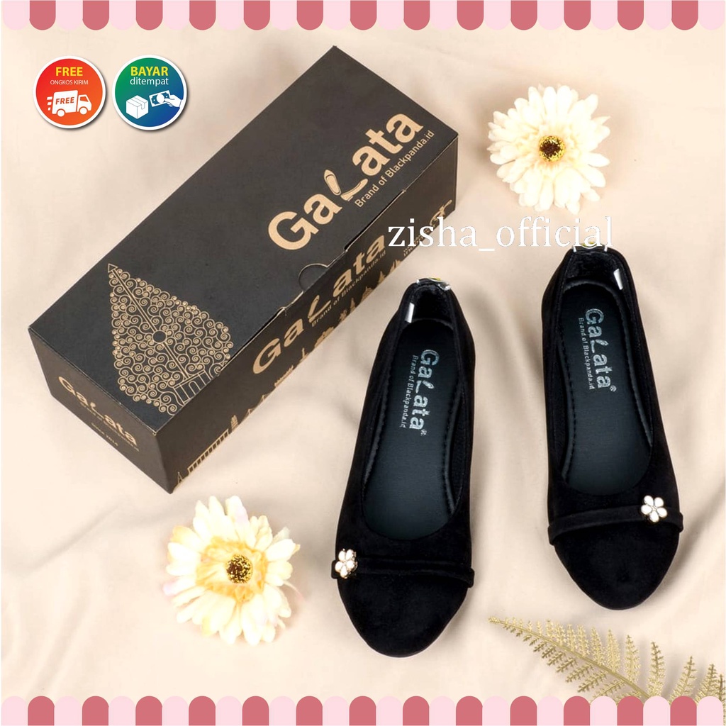 Blackpanda Flat Shoes / Sepatu Black Panda / Sepatu Wanita / Flatshoes Wanita / Black Panda Flona