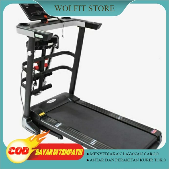 TREADMILL ELEKTRIK 3 FUNGSI GENOVA