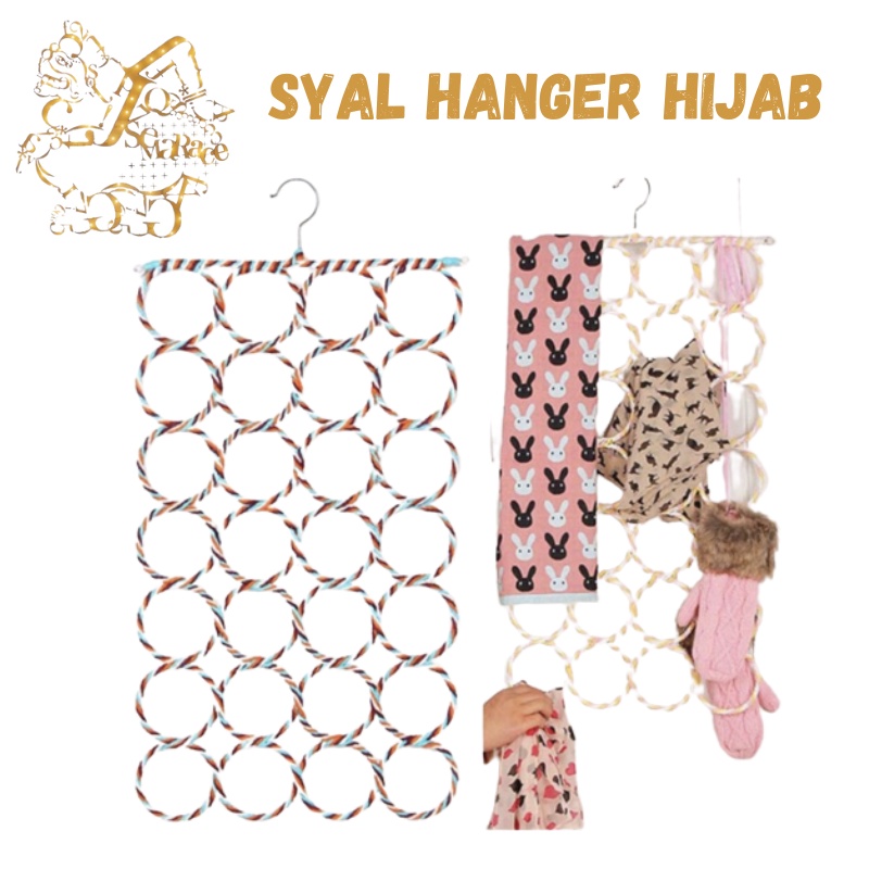 SYAL HANGER HIJAB RING BULAT SCARF KERUDUNG