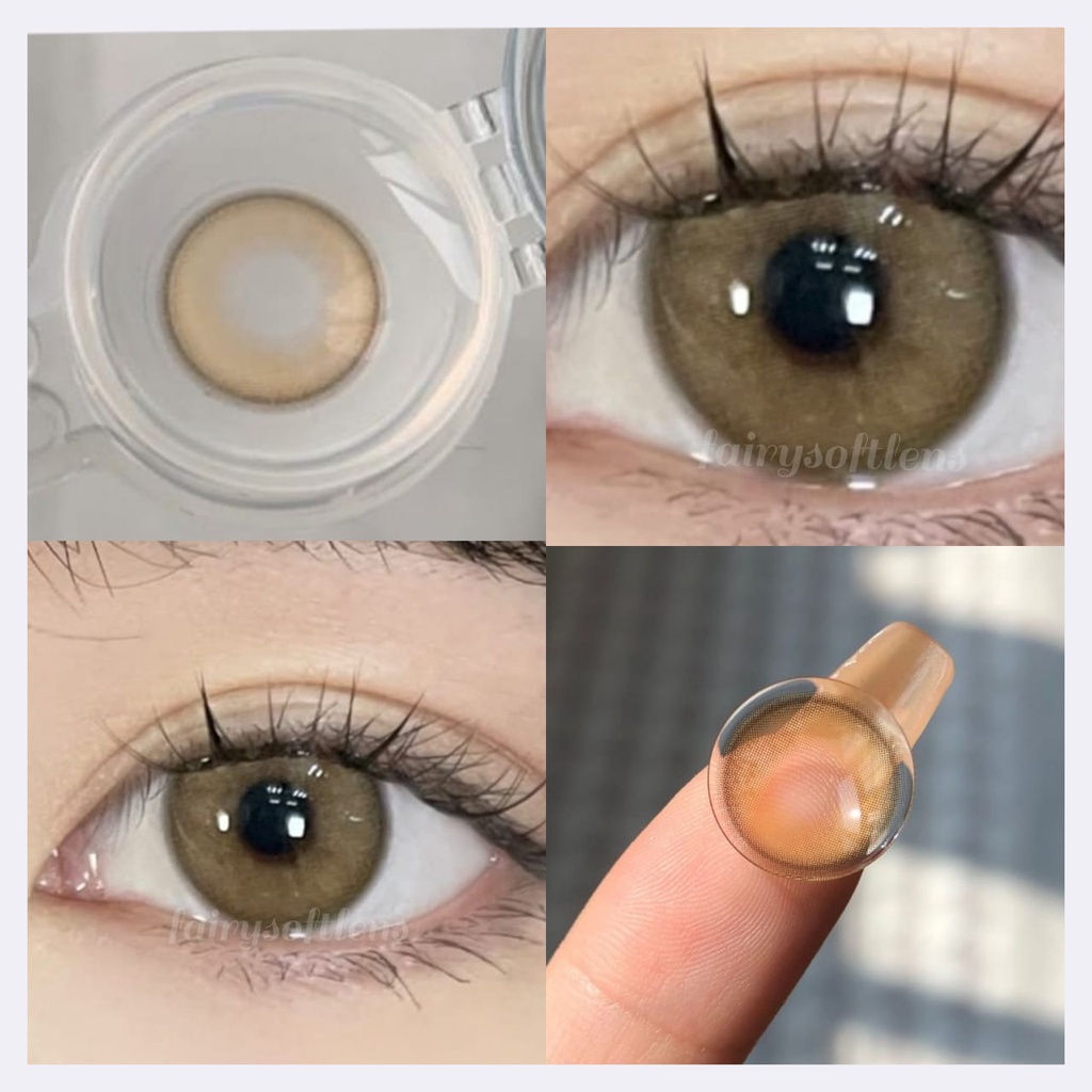 SOFTLENS LUX HONEYDEW / HONEY DEW BROWN / KONTAK LENSA