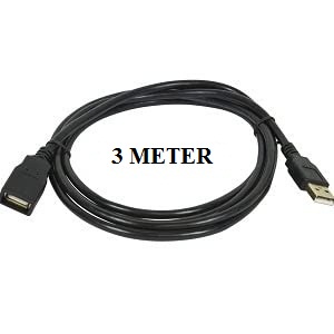 Kabel USB Extension Male to Female 3 METER