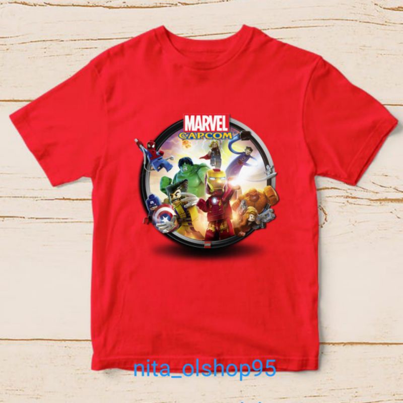 baju anak lego Marvel Avengers superhero