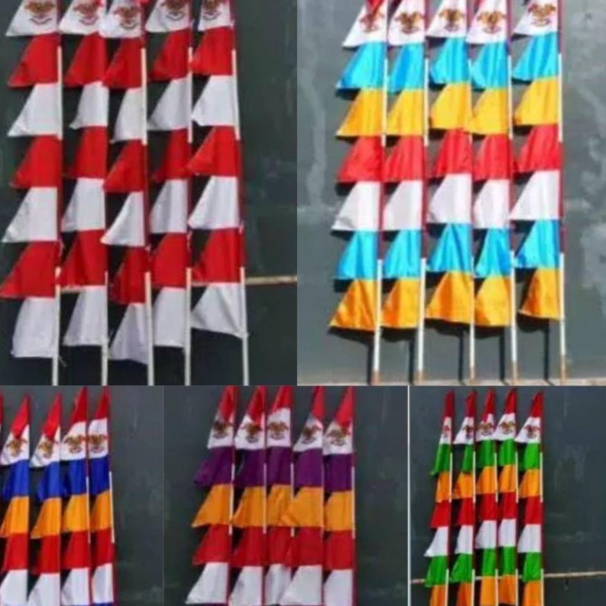 

⚡GROSIR⚡ BENDERA MERAH PUTIH / UMBUL UMBUL 8 GELOMBANG / BANDIR SPANDUK DIRGAHAYU RI WARNA WARNI produck terbaik