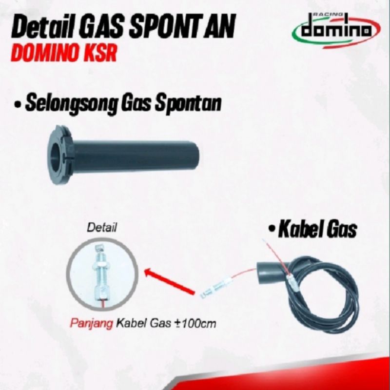 gas ksr ninja domino import