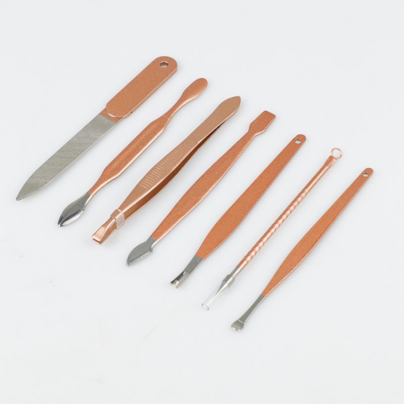 Gunting Kuku Nail Art Set Manicure Pedicure 15 PCS