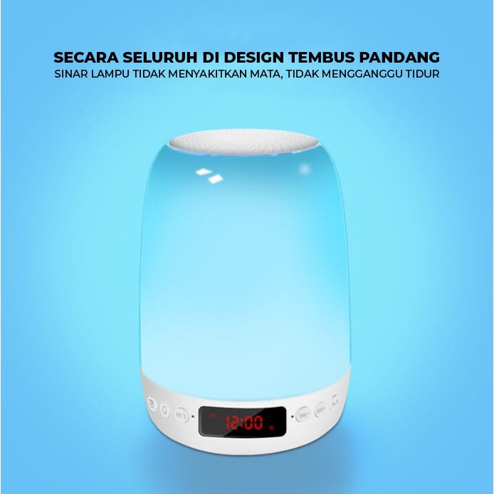 Lampu Tidur Anti Nyamuk Dengan Speaker Bluetooth Portable