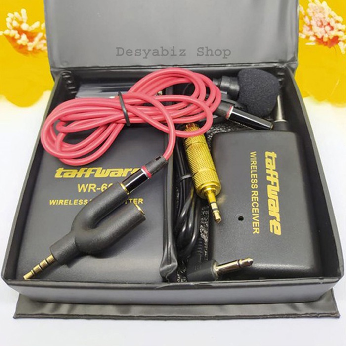 Microphone Wireless untuk Handphone - FM Transmitter Receiver