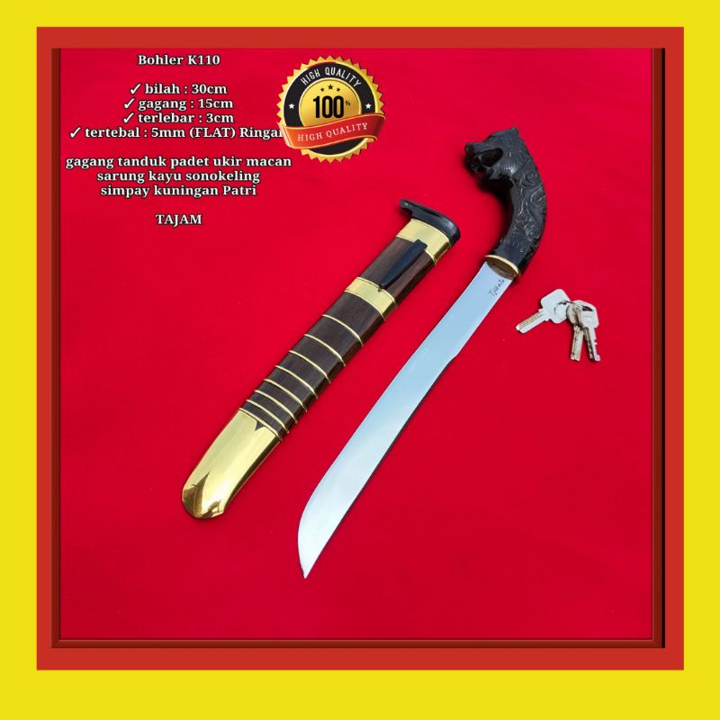 PISAU SEMBELIH BOHLER K110 SUPER TAJAM
