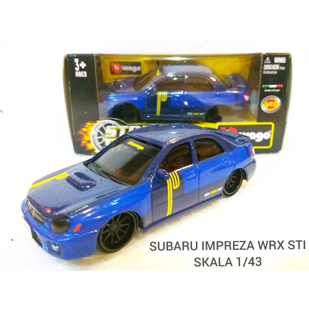 wrx sti diecast