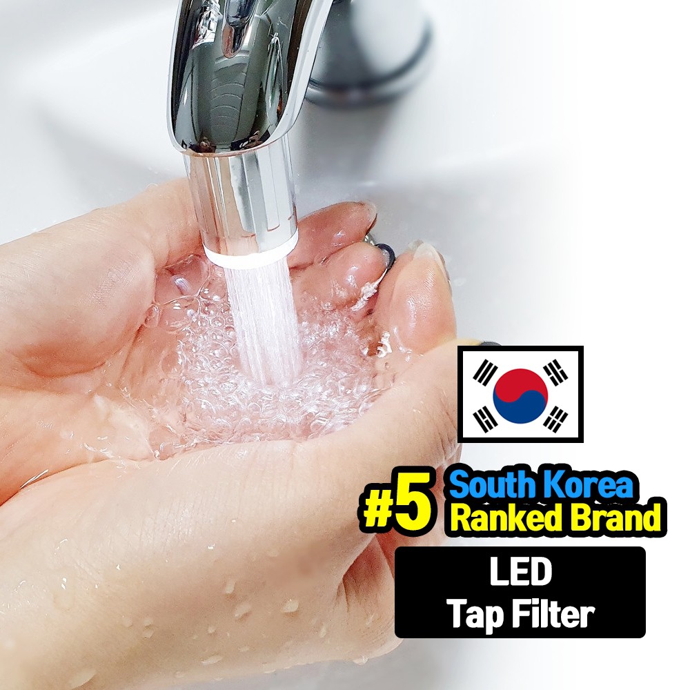 Showerfree Bathroom Kitchen Led Tap Filter Filtering Rusts