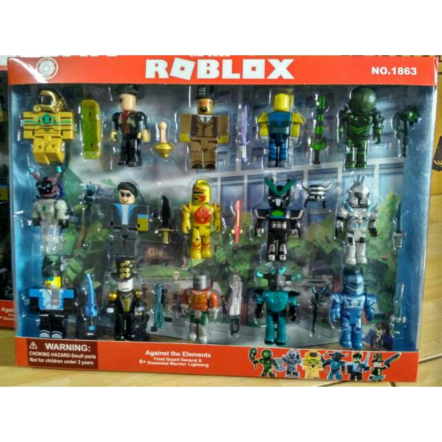 Roblox Mainan Anak Figure Set Shopee Indonesia - mainan anak roblox series 2 blind box mystery action figure