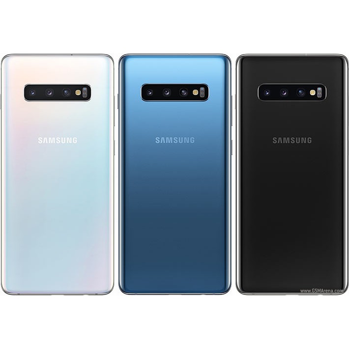 Samsung Galaxy S10 Plus Sm G975f Ds Dual Sim Hybrid Sim 1tb 12gb Ram Ceramic White Ceramic Black Kickmobiles