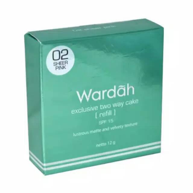 Refil bedak wardah exclusive