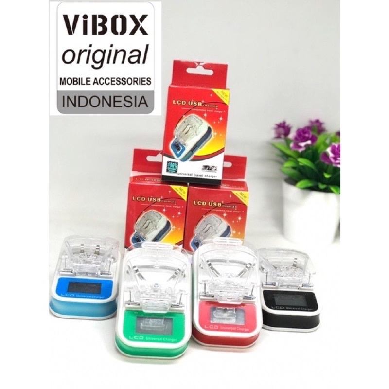 PROMO DT DESKTOP LCD ORIGINAL VIBOX KAKI LIPAT DOUBLE IC