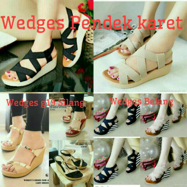 NunuLisaTan - Sale Aneka Wedges Murah