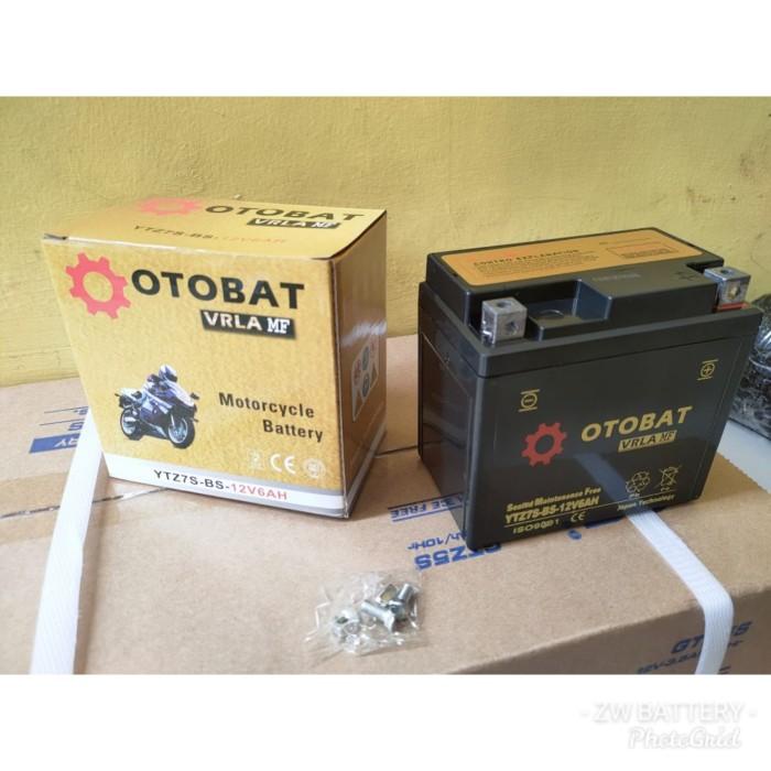 Aki motor Honda CBR150R, Vario 125, Vario 150 GTZ7S MF 12v 7ah Aki Gel