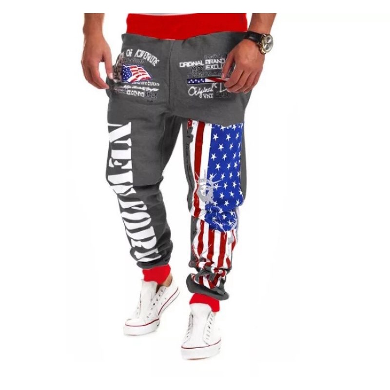 COD/DS/CELANA JOGGER FLAG NEWYORK ( 28-34 )