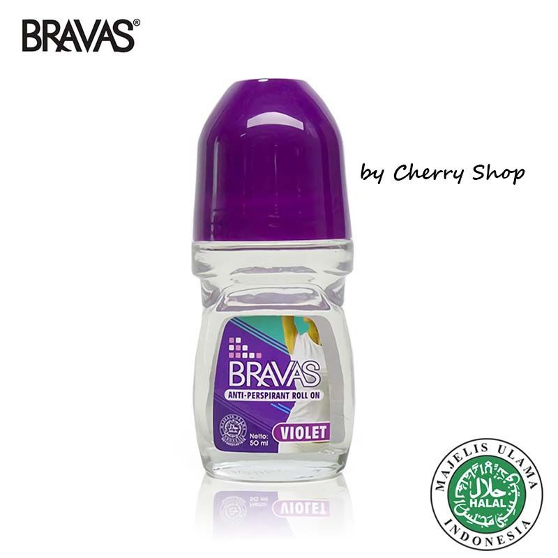 BRAVAS Roll On Deodoran Pria 50 ML Anti Keringat