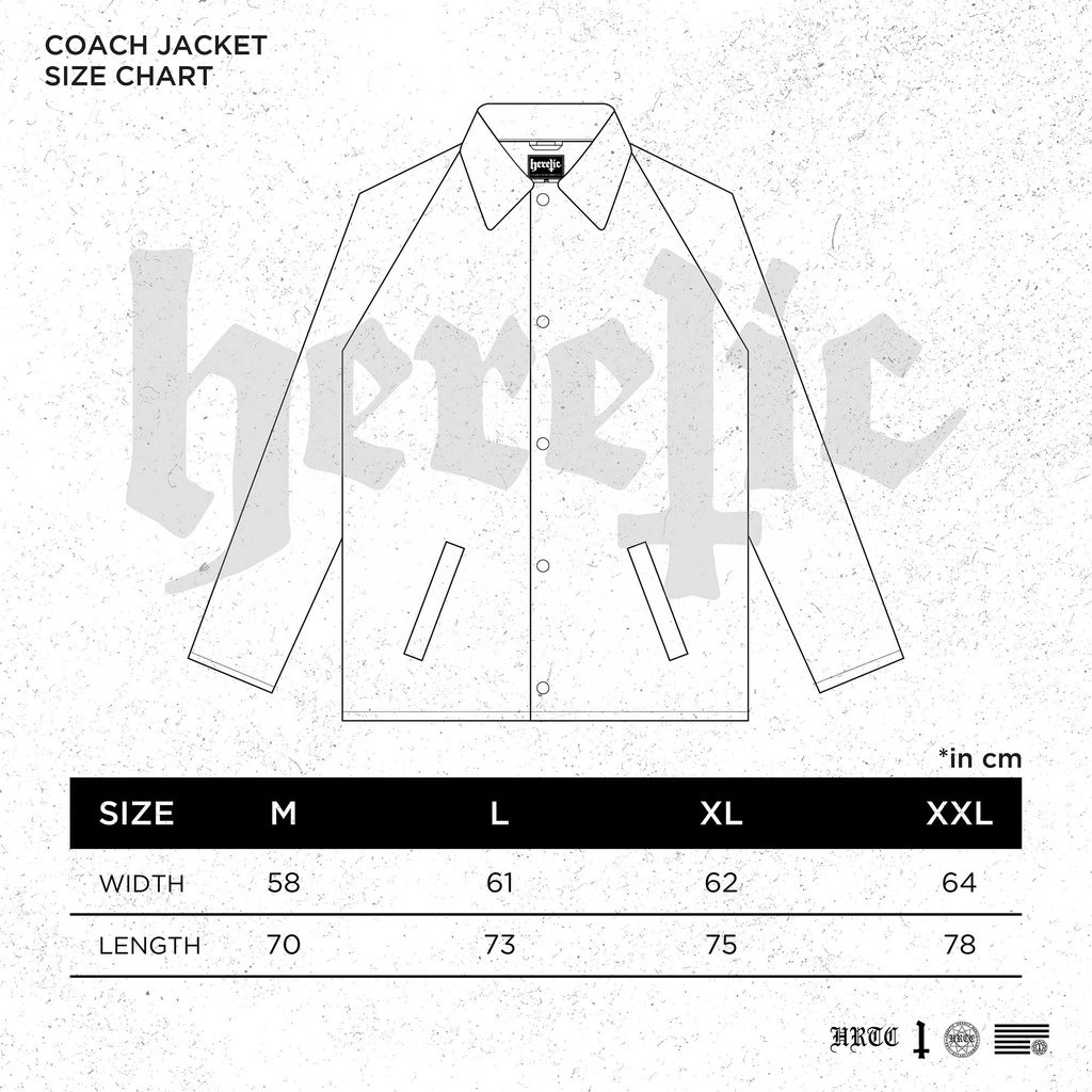 Heretic - Coach Jacket - Pentagraf