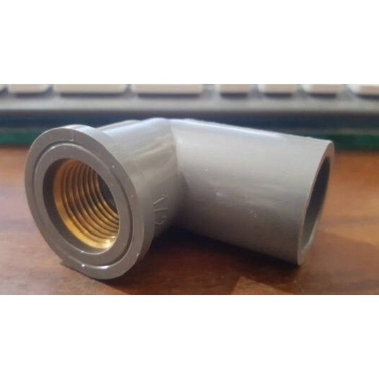 Elbow / Knee / Keni / L Drat Dalam Kuningan KDD 1/2&quot; x 3/4&quot; AW