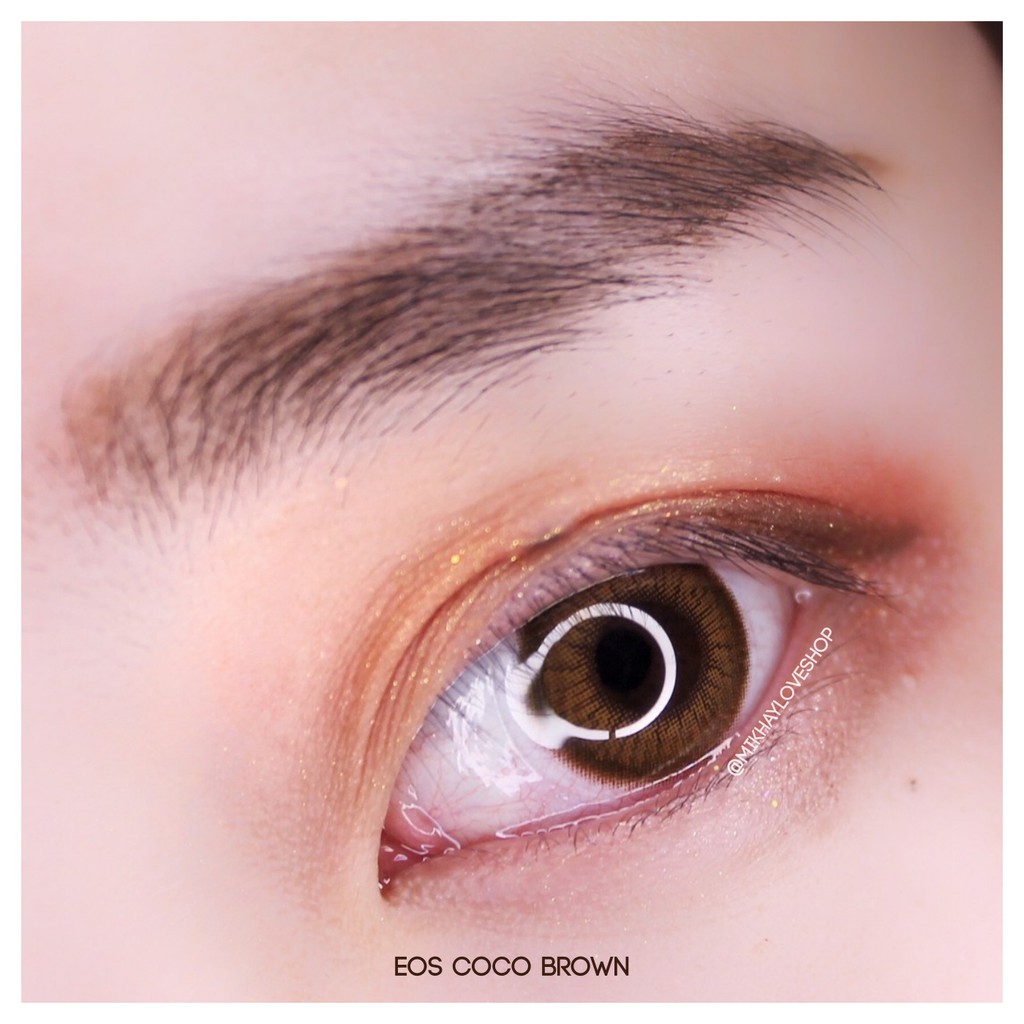 Softlens Coco Brown | EOS [Mikhayloveshop]