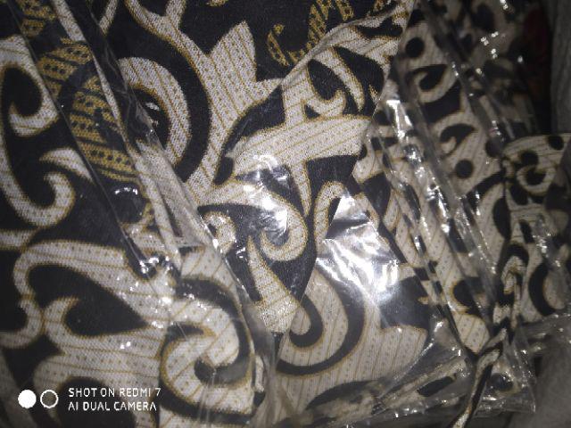 Batik Couple Keluarga Sania Ruffle Ori Ndoro Jowi Dnt Sogan Motif Asmat