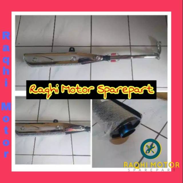 Knalpot Bobokan Honda Supra Fit Lama / Supra X Lama / Wave 100 / Supra Fit New