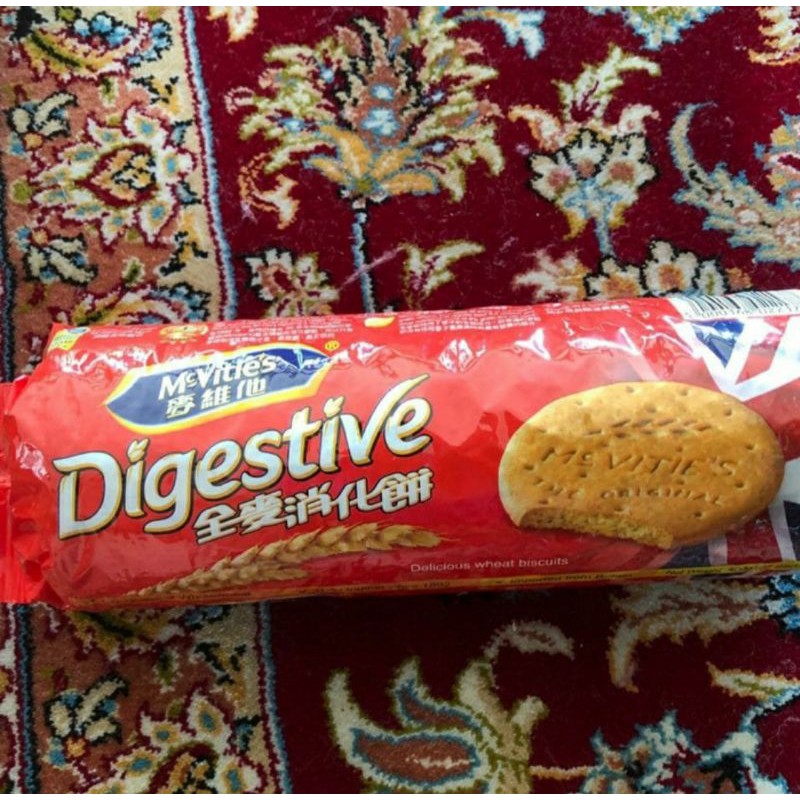 

McVities Digestive Biscuit 400g Imported Snack Wheat Biscuit Biskuit Gandum Sehat