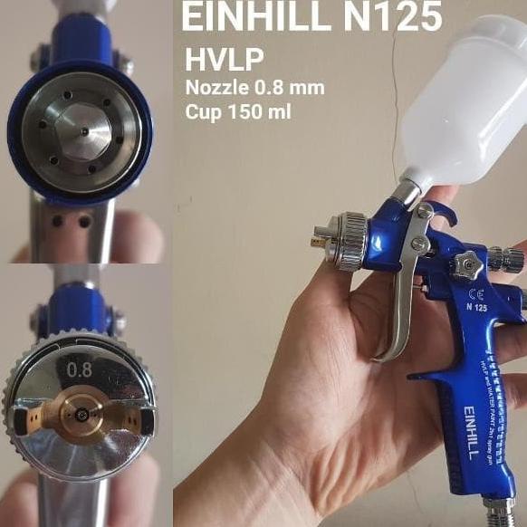 Spray gun HVLP SPRAYGUN EINHILL N125 Nozzle 0.8 mm ORIGINAL