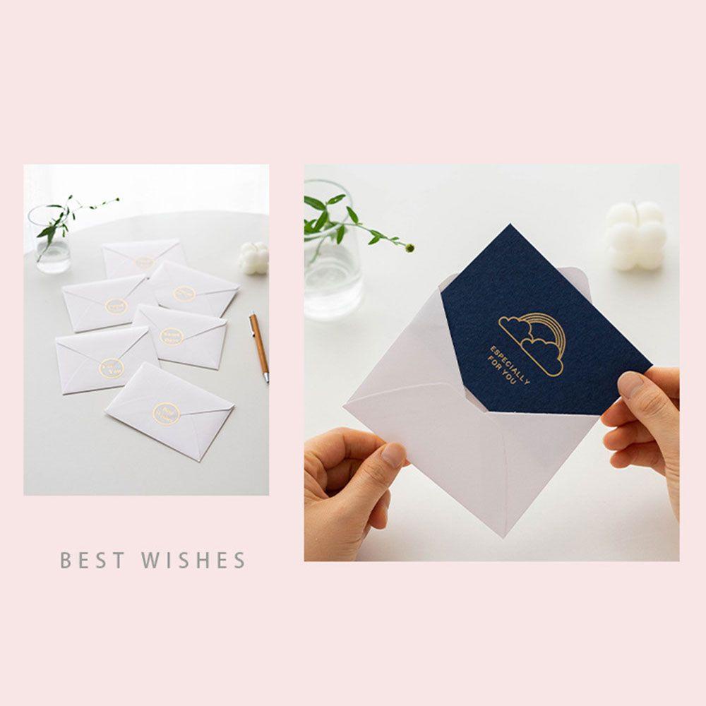 R-flower Greeting Card Simple Festival Hot Stamping Pesan Wisuda