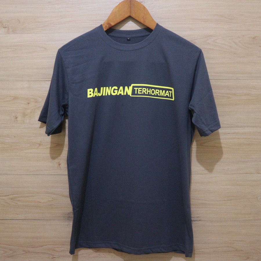 Kaos custom BAJINGAN TERHORMAT