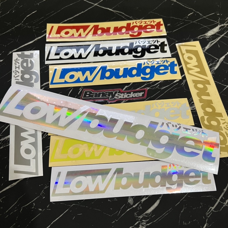 STICKER STIKER LOW BUDGET STICKER MOTOR MOBIL CUTTING