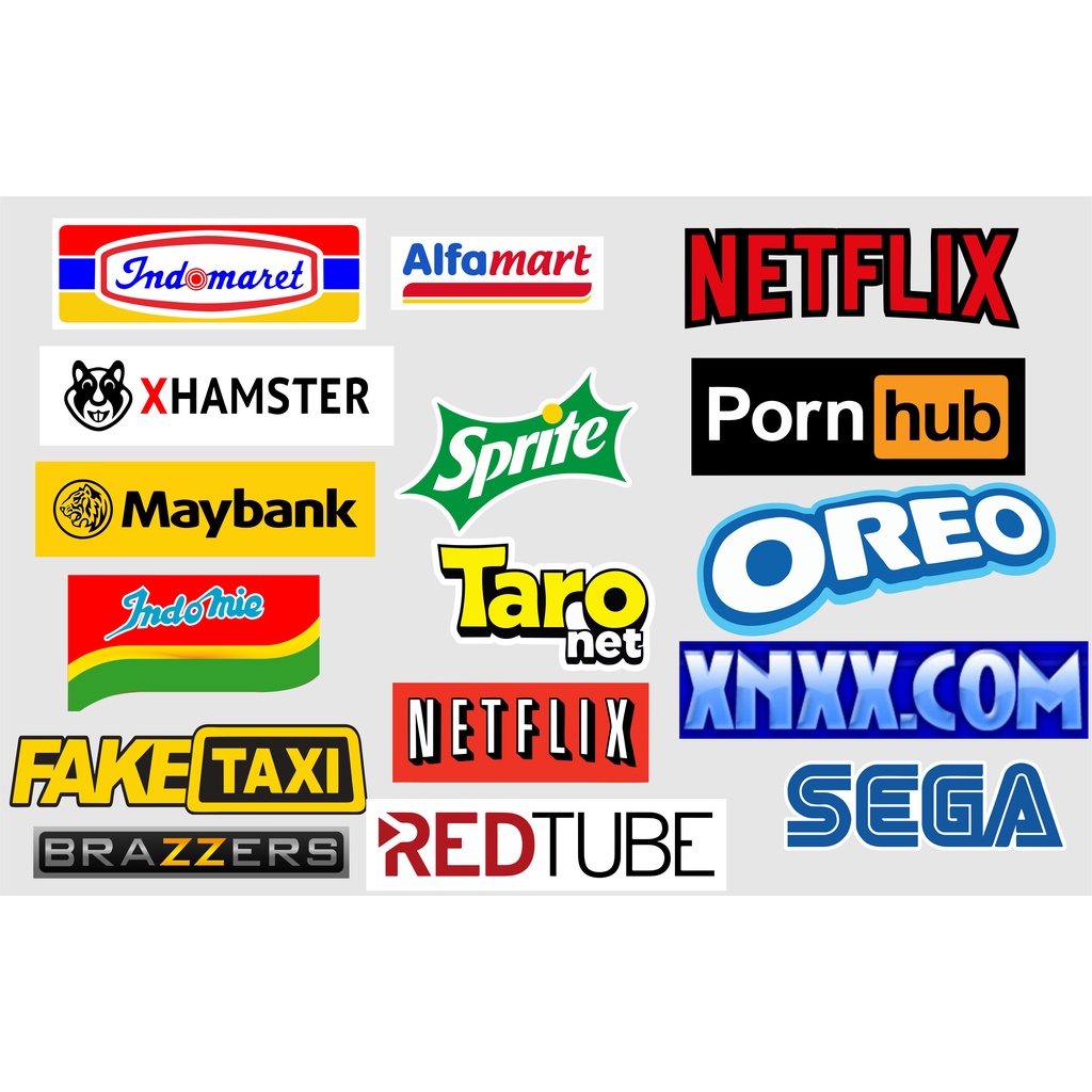

Produk Paket isi 15pcs Terbaru stiker graftac stiker brand