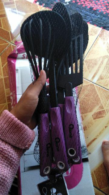 Spatula Oxone Ox 953 Sendok Masak 6 Pcs Kitchen Tools