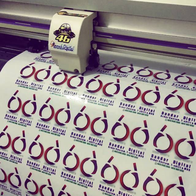 

Stiker/sticker printing print and cut meteran
