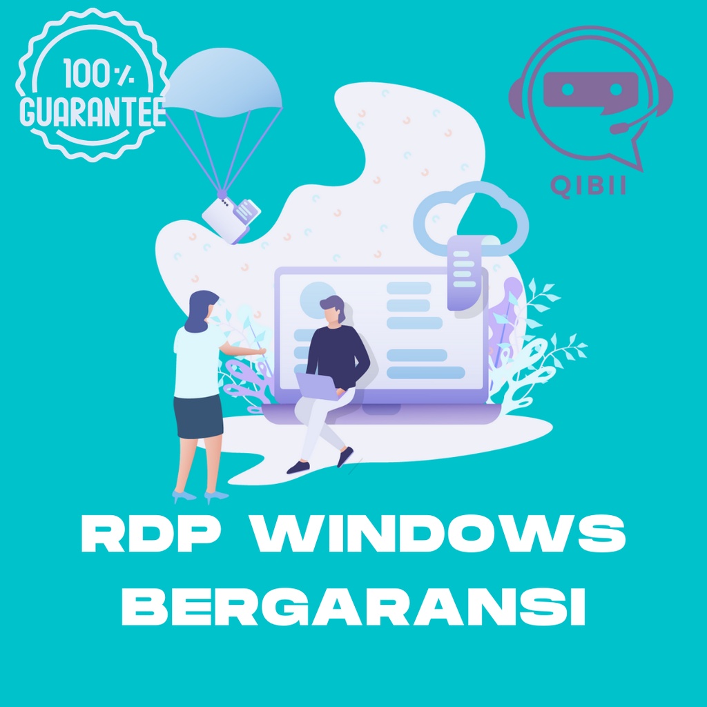 RDP WINDOWS BERGARANSI RAM 8GB, 16GB, 32GB, FULL GAR