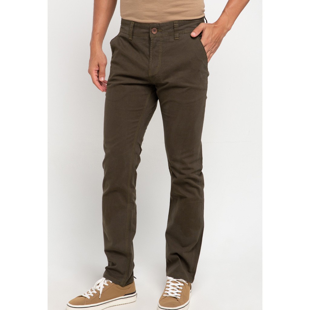 Celana Slim Stretch Chinos Lois Jeans SLS698DB