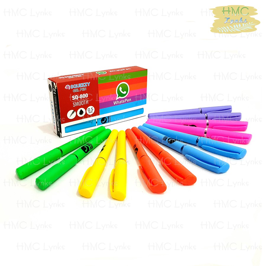 

PULPEN GEL 0.5mm GEL PEN SQUEEZY