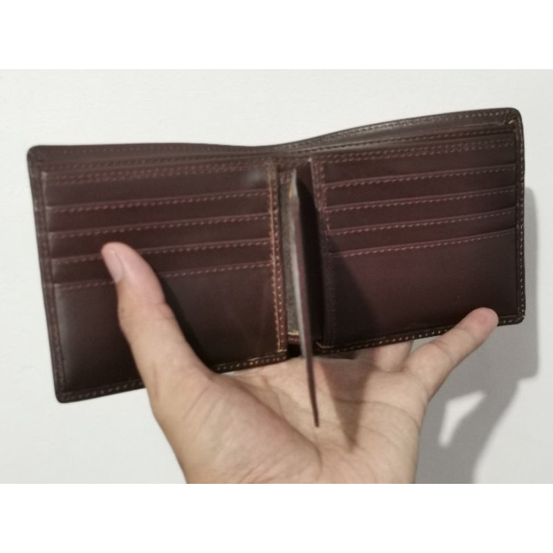 dompet kulit asli jumbo kartu banyak