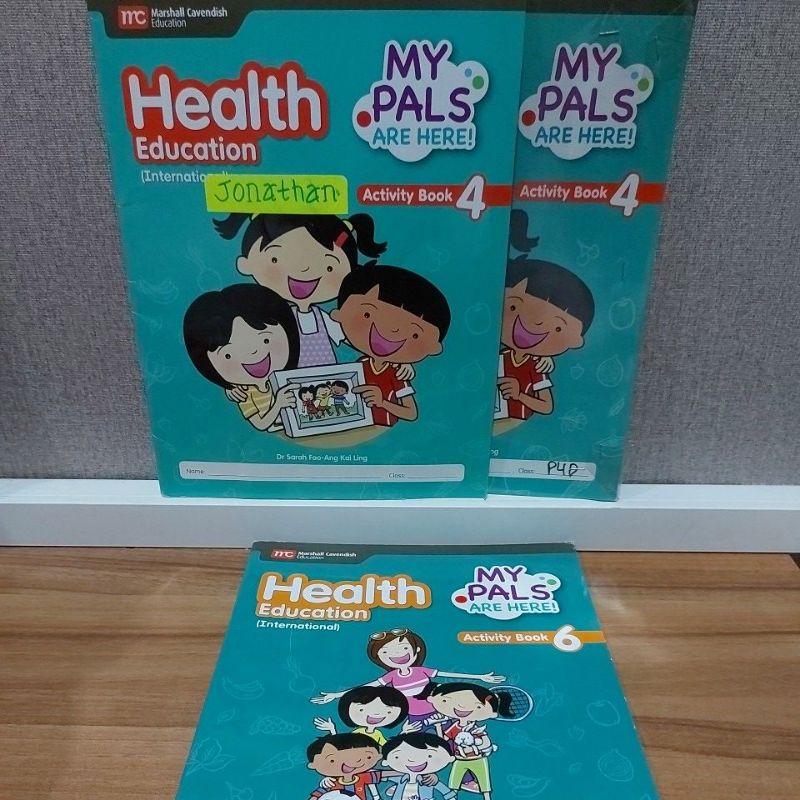 SALE my pals are here health education Activity Book 4 / 6 SECOND