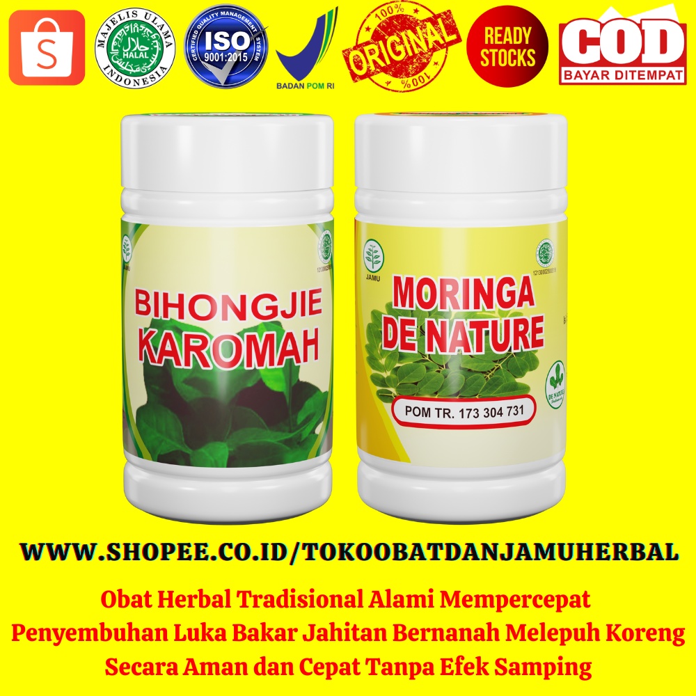 Obat Herbal Menyembuhan Luka Bakar Jahitan Bernanah Melepuh Koreng