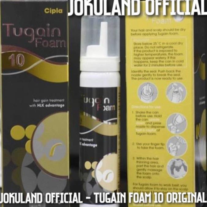 [TERMURAH] Original TUGAIN FOAM 10% Minoxidil not Rogaine n Kirkland Lc