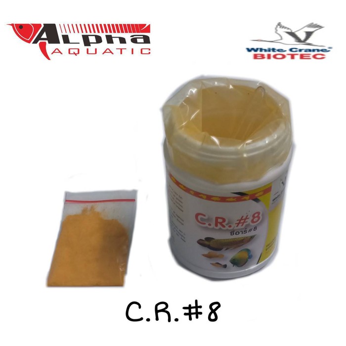 CR8 / C.R.#8 / CR 8 5g Vitamin Ikan Arowana / Arwana Crossback 24k
