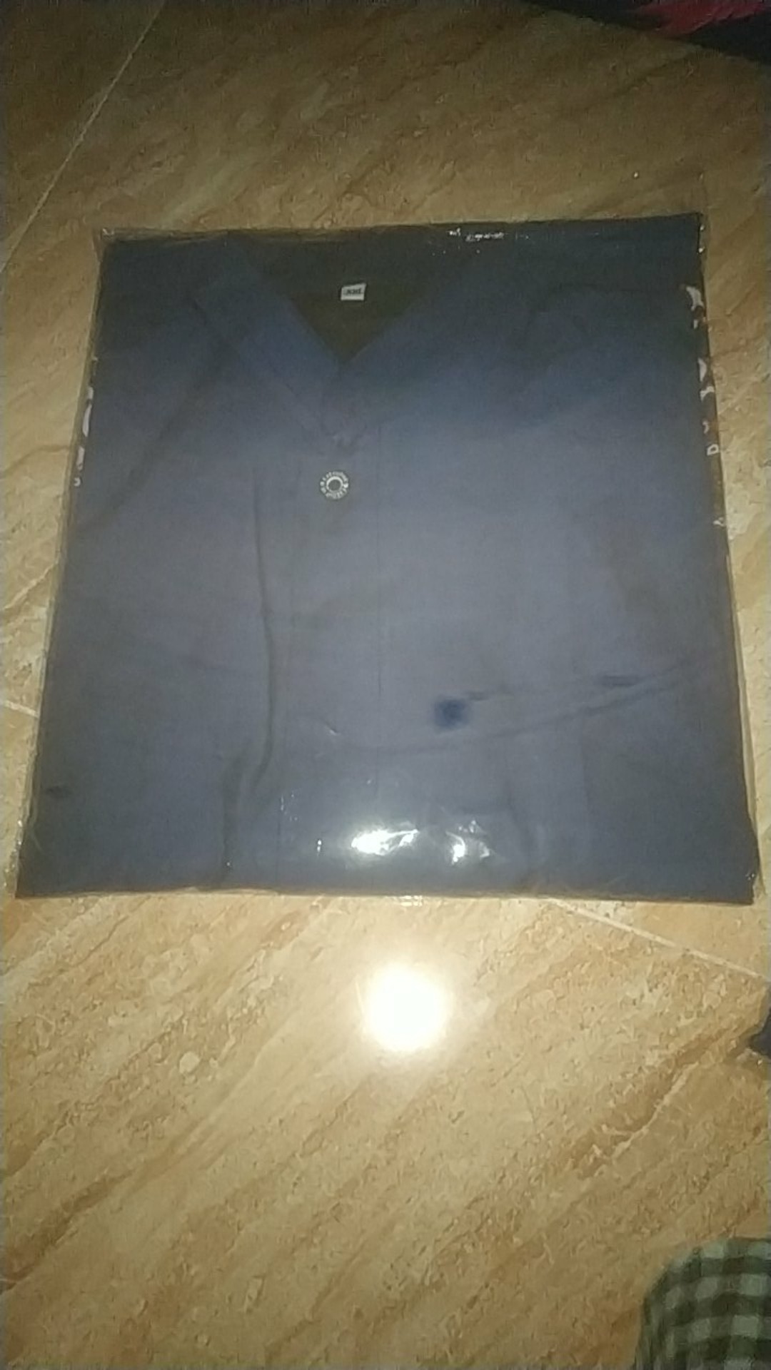 Stelan Clana Sarung Dan Koko Tumpal Kosong Batik Solo Moden Lengan Panjang