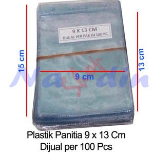 

Plastik Panitia 9 x 13 Cm - Dijual per pak isi 100 pcs